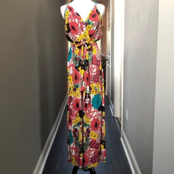 Tracy Negoshian Dresses & Skirts - Tracy Negoshian Floral maxi dress M